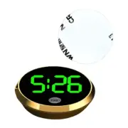 Creative Digital Car Clock Touch Wear Resistant For Interior Dashboard Accessory