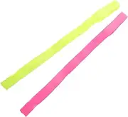 KICHOUSE 2pcs Tennis Badminton Squash Overgrip Sweat-Absorbing Handle Grip Paddle Racket Grip Bands Improved Stability
