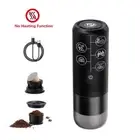 2In1 Portable Espresso Coffee Machine Travel Car Hiking Electric Coffee Maker Fi