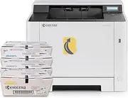 Kyocera ECOSYS PA2100cwx A4 Colour Laser Printer + TK-5444 CMYK Toner Bundle