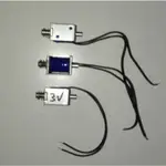 可開票定制微型直流電磁鐵擊打式推式小電磁鐵6V可以長時間通電暢銷AY