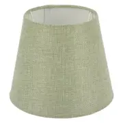 Light Green Lamp Shade Clip on Shades Bedside Fabric Lampshade Tabletop