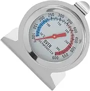 JECOMPRIS Oven Thermometer Stainless Steel Instant Read Gauge for Grills and Ovens Temperature Monitor with Dial Range for Baking and Barbecue Cooking