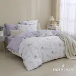 HOYACASA 雙人抗菌天絲兩用被床包四件組-茉璃