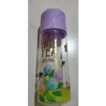 德記洋行  繡球花   藍黃鳥    帆船    圖案   紫色瓶蓋   漂亮冷水瓶   320ML