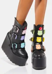 [Y.R.U.] Care Bears Dune Lo Platform Boots