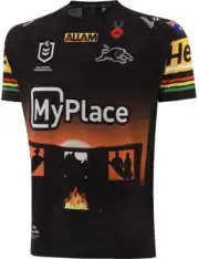 Penrith Panthers 2025 NRL Mens Anzac Jersey Sizes S-7XL BNWT