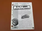 1971 ET Mags Empi Volkswagen Porsche Dune Buggy 4-page Wheel Brochure Catalog