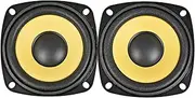 FCFZBTBNM 2Pcs 3 Inch Audio Portable Speakers Full Range 4 Ohm 10 W Sound Amplifier Speaker Multimedia Loudspeaker DIY Home Theater Bookshelf Speaker