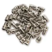 100 Double Seal Inflate Through Valve Extension Caps - Truck, RV, Semi, Trailer
