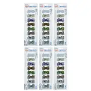 Elizabeth Ward Bead Storage Solutions 8 Piece Craft Storage Containers (6 Pack)