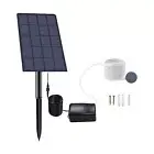 Solar Powered Oxygenator Aerator for Pond Fish Pump AUS NEW K6R7