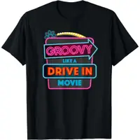 在飛比找蝦皮購物優惠-Groovy Like A Drive In 電影 T 恤