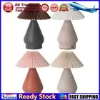 LF# Creative Retro Night Light USB Rechargeable Stepless Dimming Fabric Desk Lam