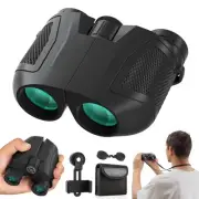 12x30 Compact Binoculars for Adults and Kids, High Power Lightweight Small Bi...