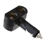 Mechpro Blue Cigarette Lighter Double Plug Adaptor 10A 12V MPEA06