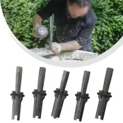 Plug Wedges Feather Shims Hand Tools Set for Splitting Rock Stone 5 Set