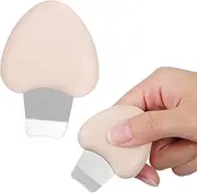 Healvian 2Pcs Facial Scrubber Skin Care Tool Exfoliating Remover Spatula for Deep Cleansing User Friendly Design for Home Use Travel Friendly Facial Scraper