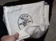 Klein Tools 5416T Canvas Nut Bag w/Two Bull Pin Holders