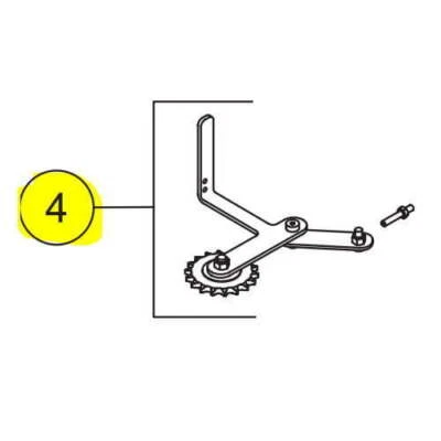 Western Plow Part # 96565 - CHAIN TENSIONER KIT, GAS SH