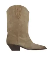 Isabel Marant Duerto Pointed-Toe Cowboy Boots 35,36,37,38,39,40,41 taupe