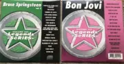 2 CDG KARAOKE LEGENDS DISCS 1980'S BON JOVI & BRUCE SPRINGSTEEN ROCK POP CD+G !