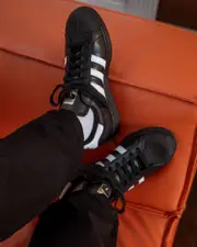 [adidas] adidas Men's Superstar Adv Shoes in Core Black/White Size 11 11 Core Black/White
