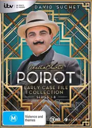 Agatha Christie - Poirot - Series 1-8 - Early Case File Collection DVD