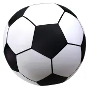 GoFloats 75cm Diameter Giant Inflatable Soccer Ball
