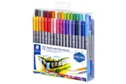 Staedtler Double Ended Fibre Tip Markers 72 Pack
