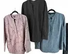 New Ladies Hilary Radley Blouse Top, 3 Colour Options