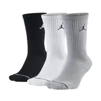 在飛比找蝦皮商城優惠-Nike 襪子 Jordan Crew Socks 黑 白 