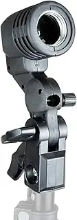 Studio Photo E27 Professional Single Lamp Holder Swivel Socket Bulb with Umbrella Bracket for Flash Light Lighting Monolight E27 Bulb