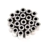 100x Housing End Caps Bike Ferrule Ferrules Brake Cable --us Metal New Hot~