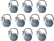 Set of 10 Kamakura Tokusa U 6 Earthen Bottle [5.3 x 4.9 inches (13.5 x 12.5 cm) 800cc] | Arita Yakito Pot, Setomonohonpo