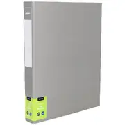 J.Burrows A4 Recycled Matte Binder 2 D-Ring 25mm Grey