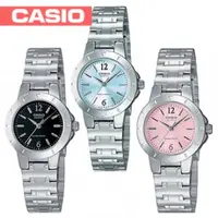 在飛比找森森購物網優惠-【CASIO 卡西歐】送禮首選-小錶面淑女錶 不鏽鋼錶帶 生