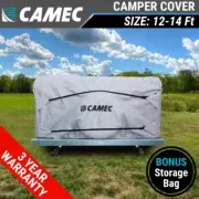 Camec 12-14 ft Camper Trailer Cover 3.7m-4.3m may suit Jayco Eagle, Hawk & Dove