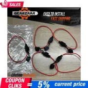 18 Gauge ATC ATO In-Line Fuse Holder Wire Copper 12V Blade Waterproof 5 Pack US*
