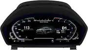 12.3inch Car LCD Instrument Compatible for BMW 3 Series F30 F31 GT-F34 F32 2013-2017 Digital Dashboard Panel Instrument Cluster Speedometer(F30)