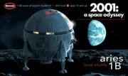 Moebius Models 1/48 Scale 2001 Space Odyssey- Aries 1B Lunar Shuttle # MOE20017