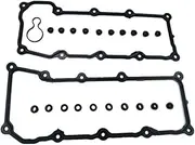 Baceyong 23Pcs/Set Valve Cover Gasket Set, VC50594R, MA-4216904743, Compatible with D0-DGE Dakota/Durango 2004-2005, R-AM 1500 Pickup 2005, for J-E EP Grand Cherokee 2005, Liberty 2002-2005