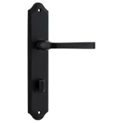 Annecy Lever Shouldered Backplate Matt Black