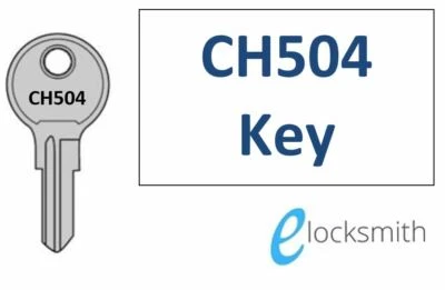 CH504 Key Fits Tool Box, Paddle, Whale Tail Lock, Caravan storage + others