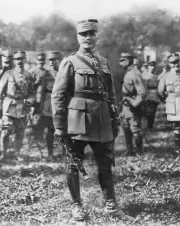 Ferdinand Foch French general and Allied Supreme Commander in WWI - Old Photo