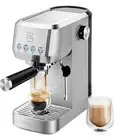 CASABREWS Espresso Machine 20 Bar, Stainless Steel Cappuccino & Latte Machine