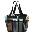 8 Pockets Mesh Shower Caddy Large Capacity For College Dorm Bathroom Tote Bag