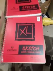 Canson XL Sketch Pad - 9"X12" - 100 Sheets - New - 50 lb-Medium Tooth Set 2 Pc