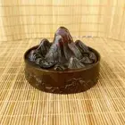 Coil Incense Burner with Removable Lid Decor Home Fragrance Incense Burner