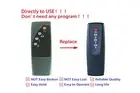 Replacement IR Remote Control for Hampton Bay Chatham Electric Fireplace